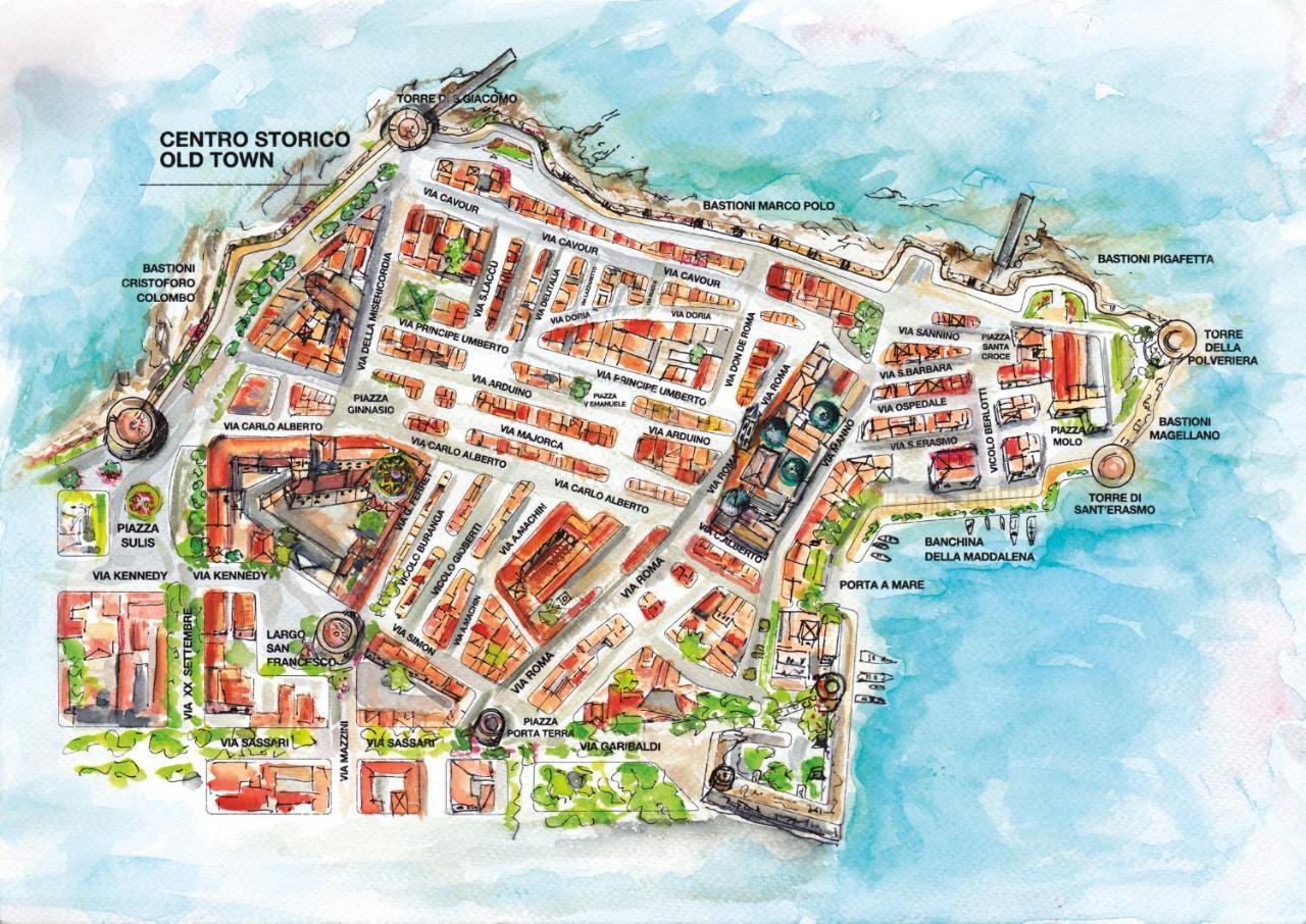 El Dorado Luxury Apartment Alghero Eksteriør billede